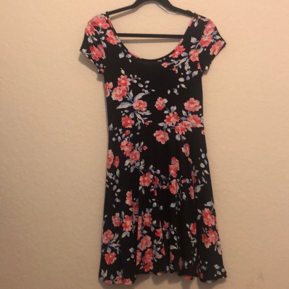 Flirty floral dress